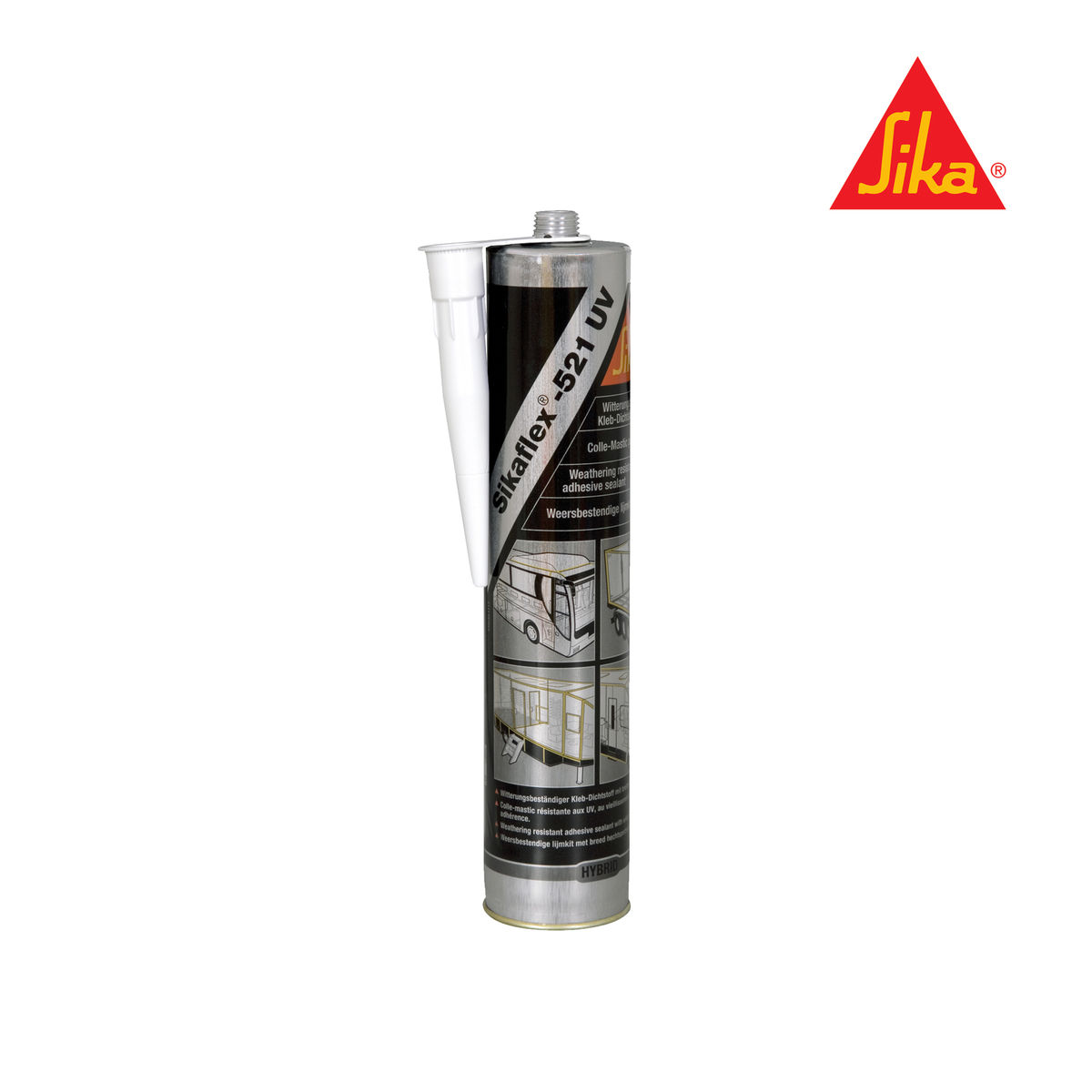 Colle Mastic Hybride Sika Sikaflex 521 Uv Blanc 300ml