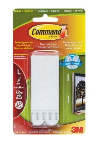 COMMAND 17206 BANDE ADHÉSIVE POUR CADRES MODÈLE L CHARGE MAX 7.2 KG 8