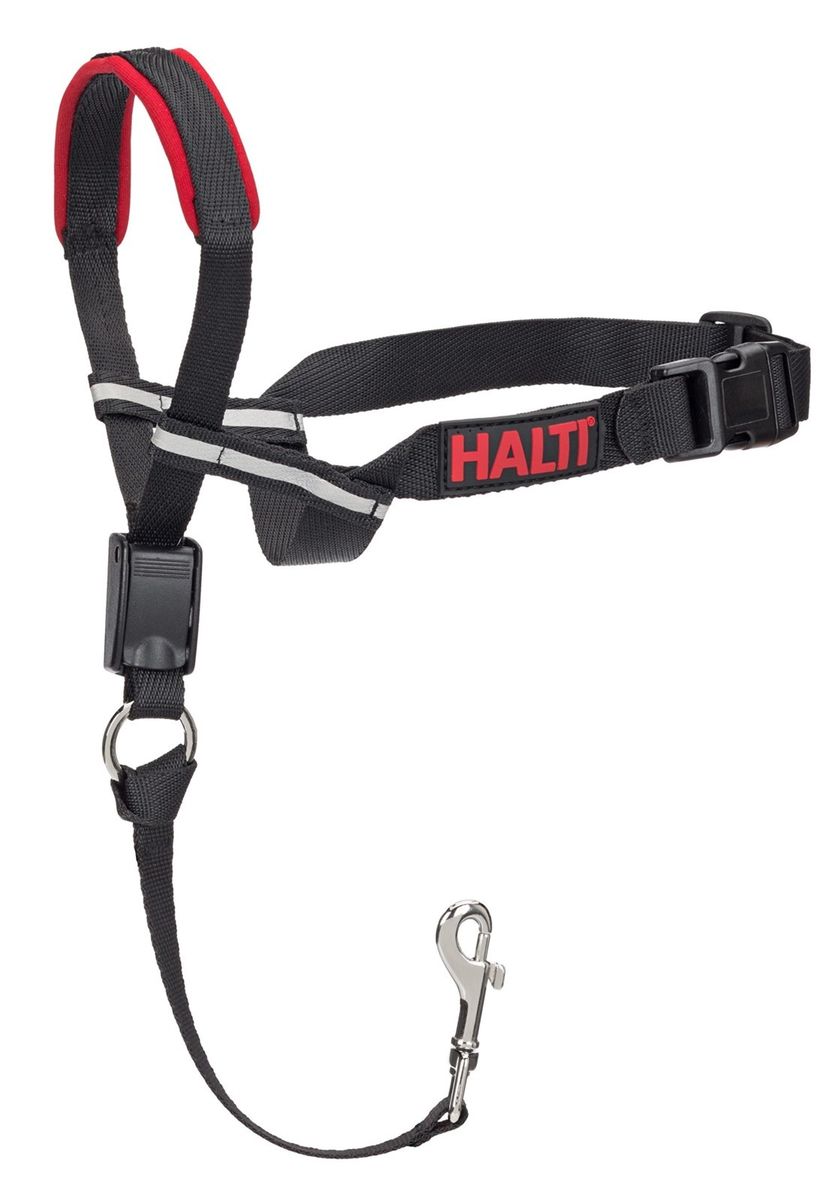 Collier Anti-traction - The Company Of Animals - Halti Optifit - Taille S - Couleur Noir - Pour Chiens