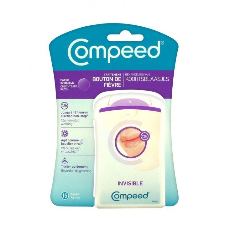 Compeed Patch Bouton De Fievre Invisible X7
