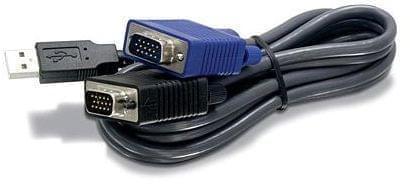 Connectique PC TrendNet Cable KVM TK-CU06 USB2.0 Male-Male 1.8m