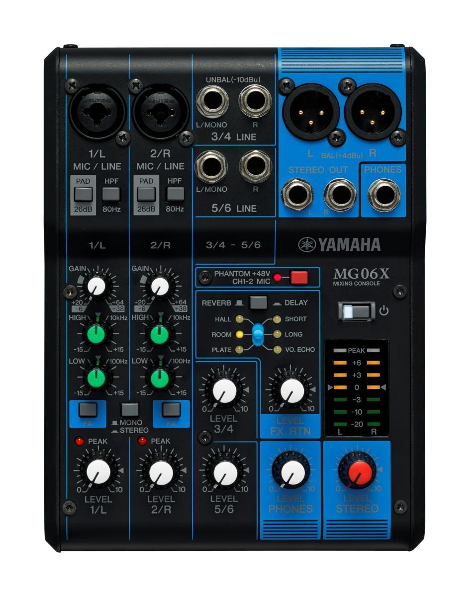 Yamaha Mg06x - Table De Mixage 6 Canaux Avec Effet