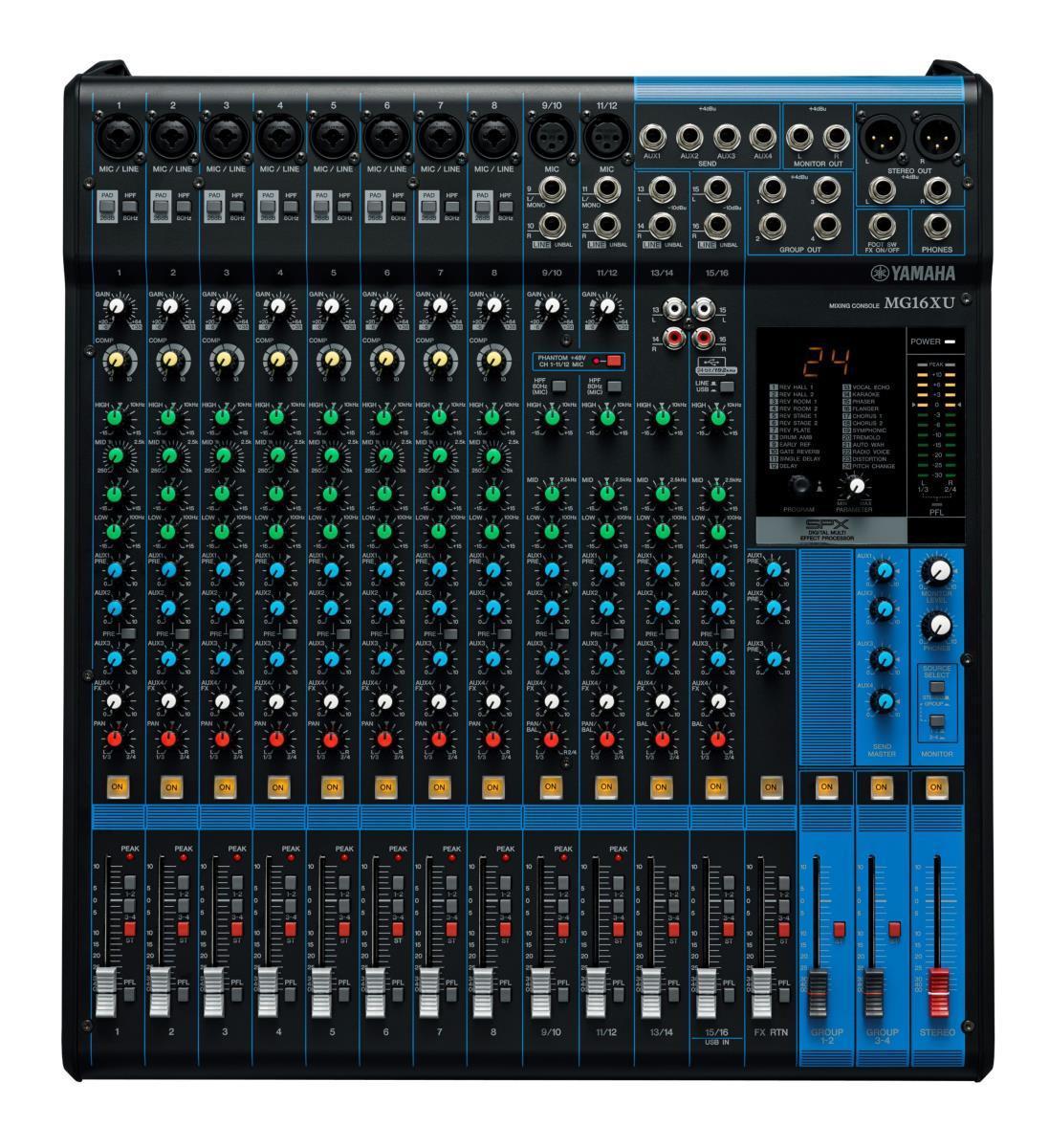 Yamaha Mg16xu Table De Mixage Analogique Avec Effets 16 Canaux