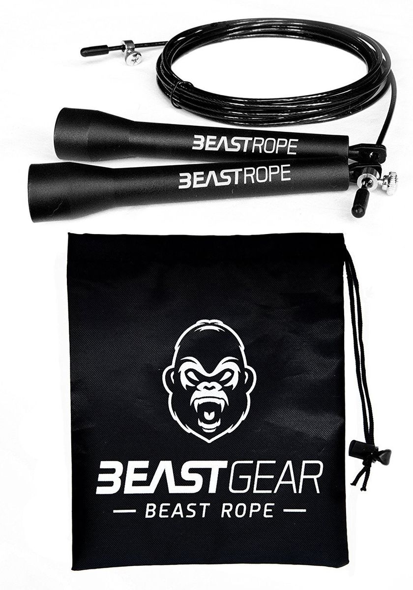 Beast Gear Corde A Sauter Sport ? Speed Jump Rope Pour Adulte Et Enfant ?... 