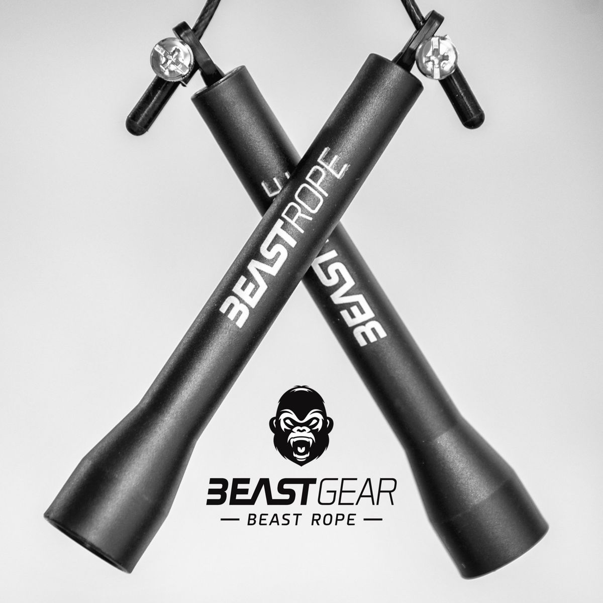 Corde a Sauter Beast Gear Speed Rope Pour Entrainement Crossfit Fitness Boxe Gym