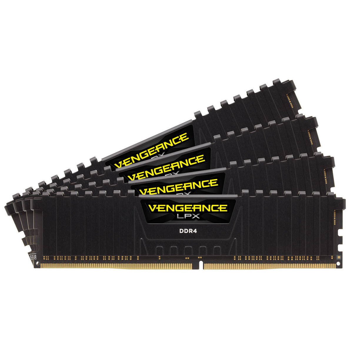 Memoire Ram Corsair Vengeance Lpx Series Low Profile 32 Go 4x 8 Go Ddr4 3200 Mhz Cl16