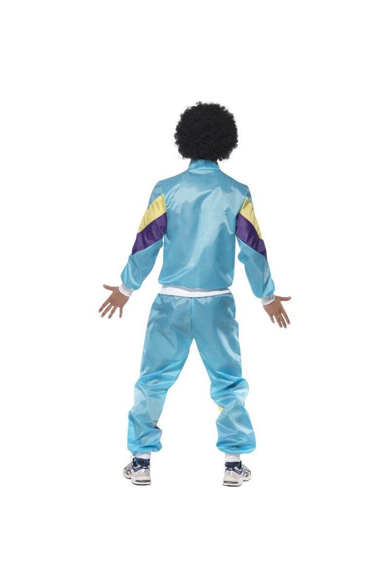 Deguisement Jogging Bleu Annees 80 Adulte Taille L