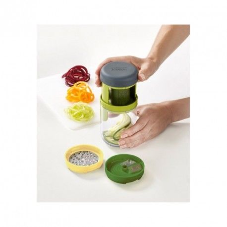 Mandoline Hachoir Julienne Spiro Coupe Legumes Spirale 3 En 1