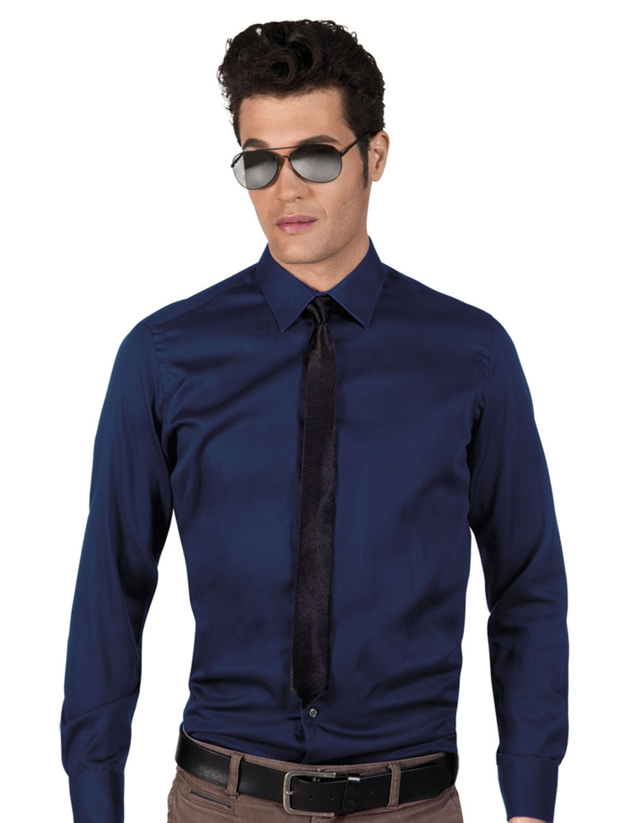 Cravate Noire - Homme - Taille Unique - Polyester