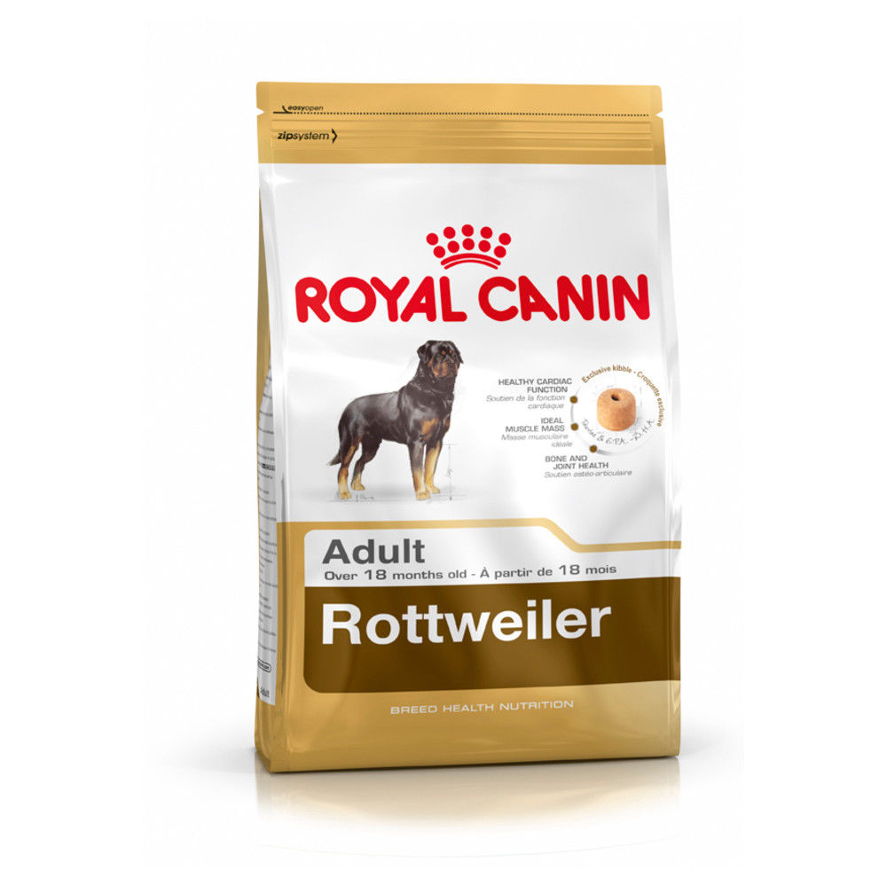 Croquettes Royal Canin Rottweiler 26 Adulte Sac 12 Kg Grand Chien