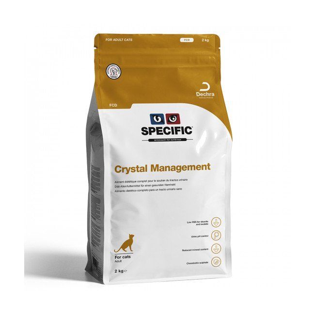 FCD Crystal Management - 2 x 2 kg - Specific pour chat