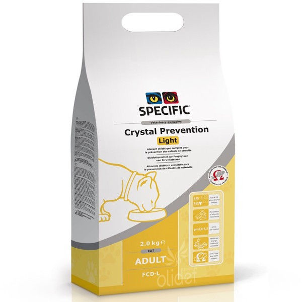 Dechra Specific Chat Fcd L Crystal Prevention Light 7kg