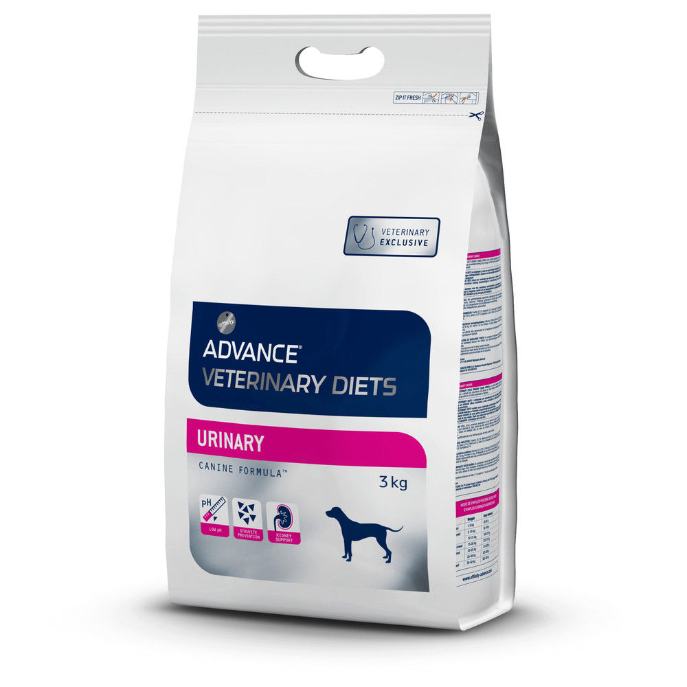 Croquettes Veterinary Urinary pour Chien - Advance Diet - 3Kg
