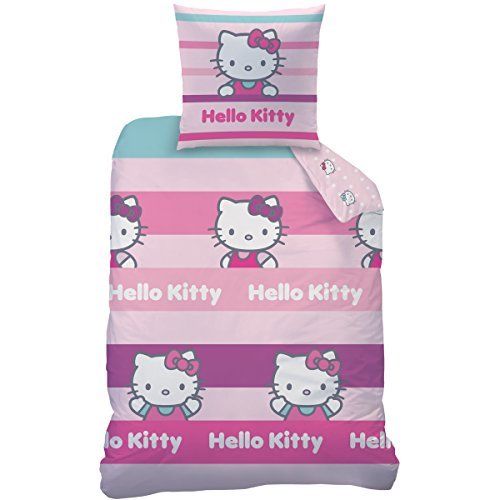 Hello Kitty - Parure De Lit - Housse De Couette - 140 X 200 Cm - Celine (plc)