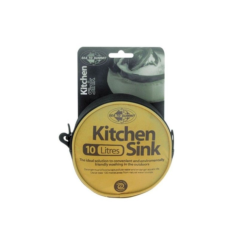 Sea To Summit - Cuisine Etanche 10l Jaune - Bassine Cuisine Vaiselle