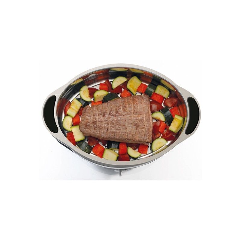 Cuiseur Vapeur Multifonctions Magimix 11582 4 Programmes De Cuisson 2 Paniers En Inox Brosse