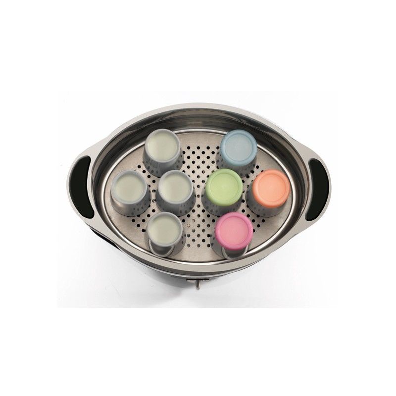 Cuiseur Vapeur Multifonctions Magimix 11582 4 Programmes De Cuisson 2 Paniers En Inox Brosse