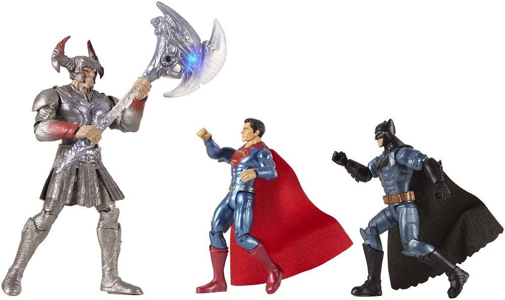 Coffret 3 figurines DC Justice League (2017)