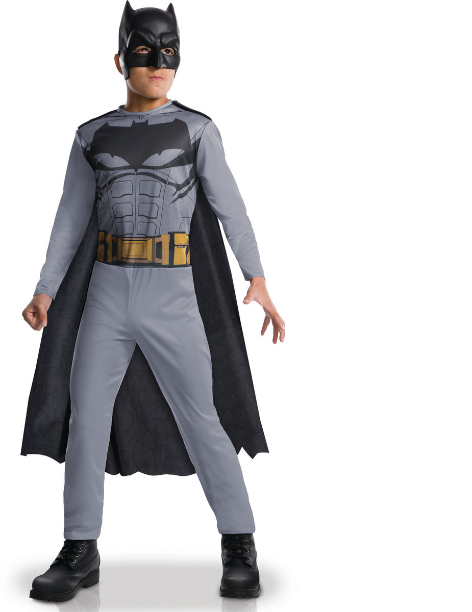 Deguisement Batman Justice League Garcon - Personnage Fiction - Blanc - Gris - Polyester