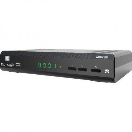 Decodeur Tnt Sat Hd - Wisi - Or07hd - Hdmi - Usb - Contrôle Parental