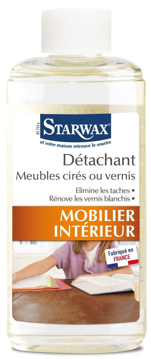 Detachant BOIS meubles cires et vernis Starwax - B011995