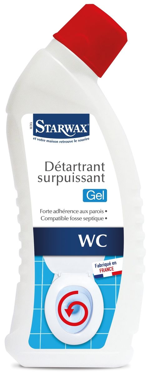 Detartrant STARWAX WC surpuissant - Bidon 750 ml - 5544