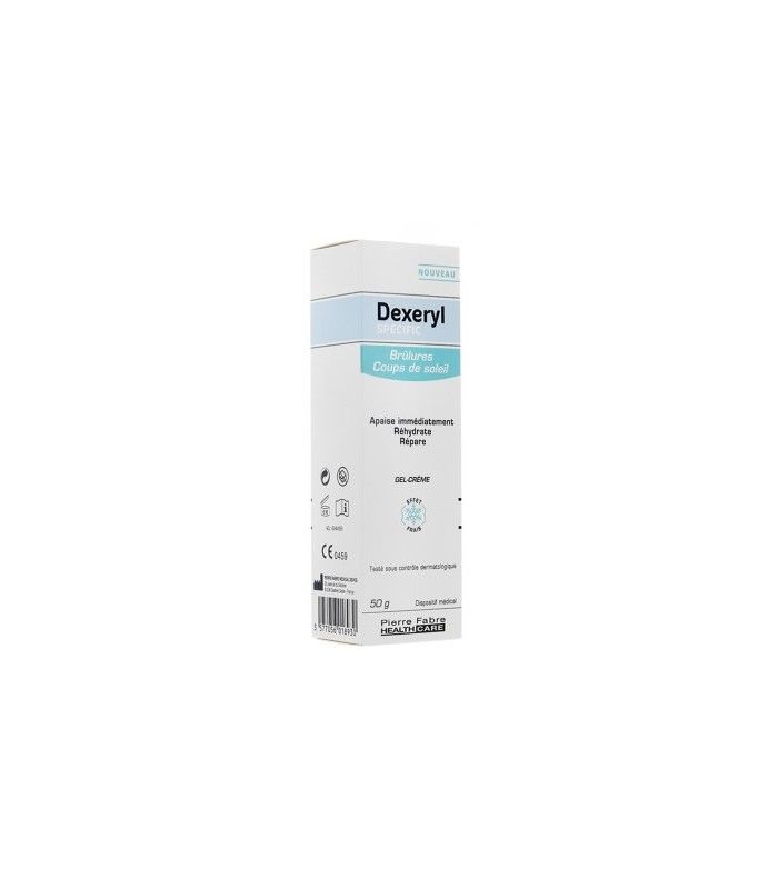 Dexeryl Specific Brulures et Coups de Soleil 50 Grammes