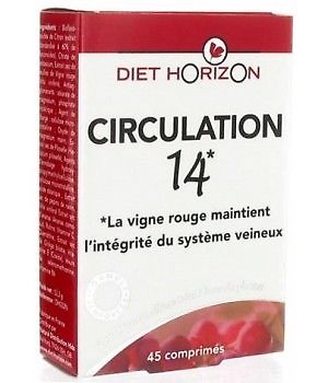 DIET HORIZON CIRCULATION14 45 COMPRIMES