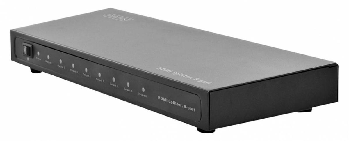 Digitus DS 43302 repartiteur video repartiteurs HDMI 1920 x 1200 pixels 