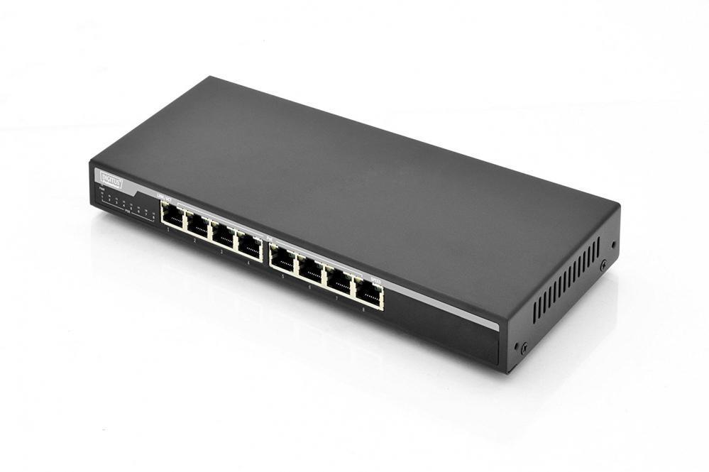 Digitus Professional DN de 95340 Gigabit Desktop Switch PoE 8 ports