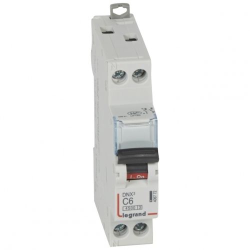 DNX3 DISJONCTEUR 1P+NG C6 4500A 1MODULE
