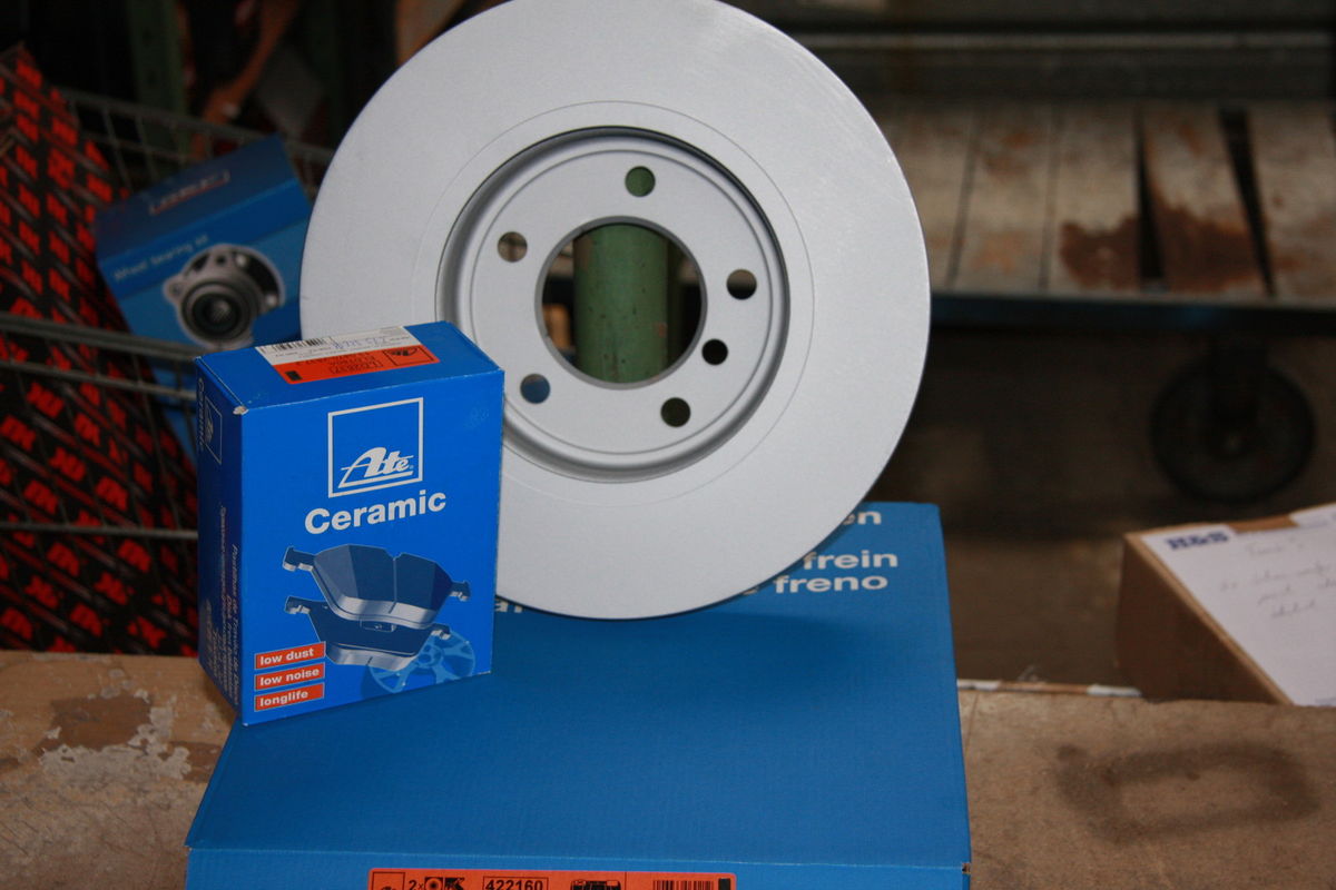 Disque De Frein Ate 24.0111-0119.1 Avant, Plein, 1 Piece