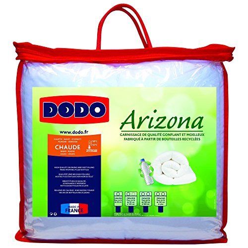 Dodo 29443 Arizona Couette Chaude Polyester Blanc 260 X 240 Cm