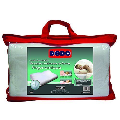 Dodo Oreiller 32 X 52 Cm Ergonomique Cerviconfort