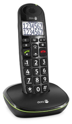 Doro Telephone Sans Fil Phoneeasy 110 Avec Id Dappelantappel En Instance Dectgap Blanc