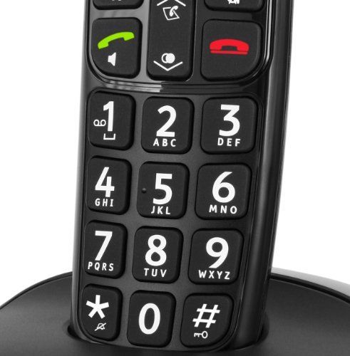 Doro Telephone Sans Fil Phoneeasy 110 Avec Id Dappelantappel En Instance Dectgap Blanc