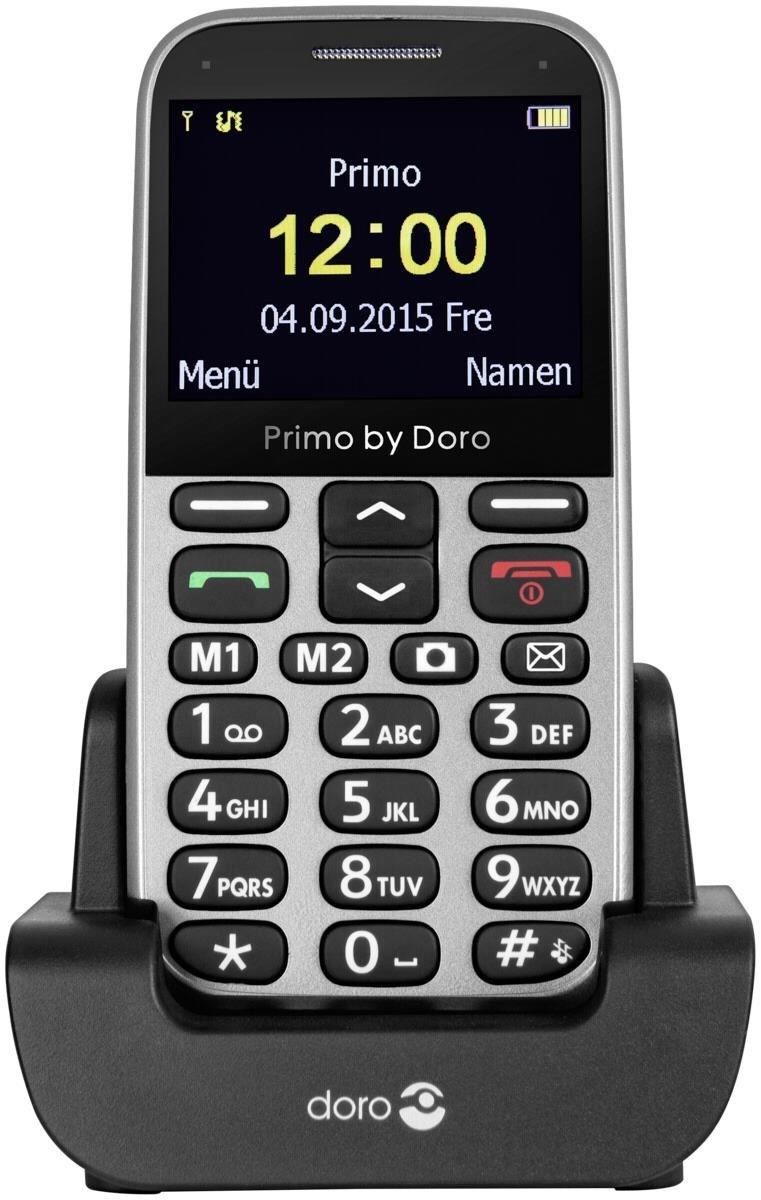 Telephone Portable Doro Primo 366 Doro Barre 584 Cm 03 Mp 1000 Mah Argent