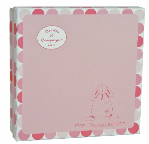 Doudou et Compagnie - Lapin bonbon rose