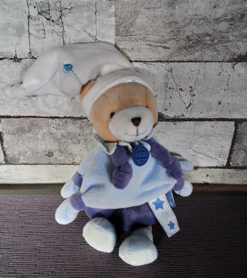 Doudou Et Compagnie Cerise Et Petit Chou - Hochet Ours Petit Chou