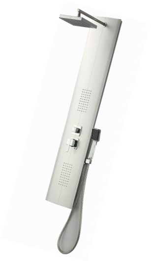 Dp Bath Esmeralda - Colonne De Douche Hydromassante Argente