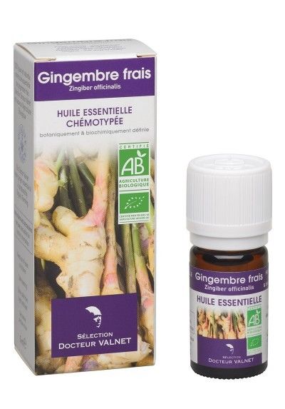 Dr Valnet Docteur Valnet Huile Essentielle Gingembre Frais Bio 5ml