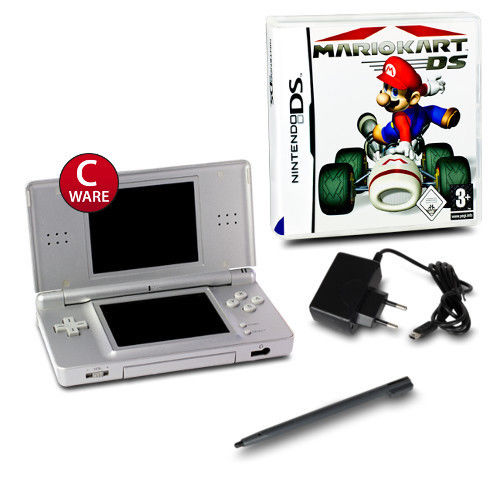 Nintendo Ds Lite Console De Jeu Portable ArgenteE