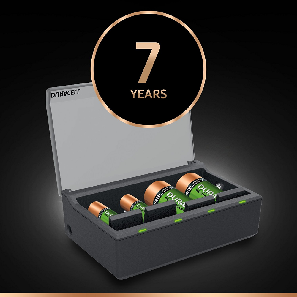 Duracell Chargeur Multi Piles Rechargeables 1 Heure