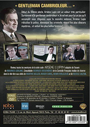 Descrieres Georges Coffret Integrale Arsene Lupin [fr Import]