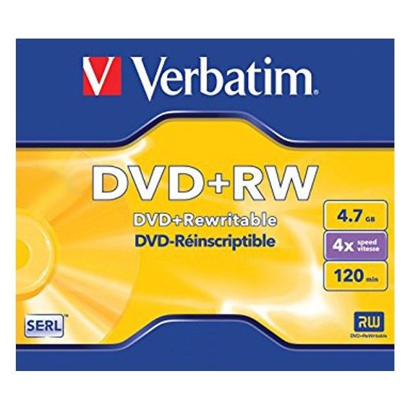 DVD+RW Mat Silver 4.7 Go, 4x, spindle de 25