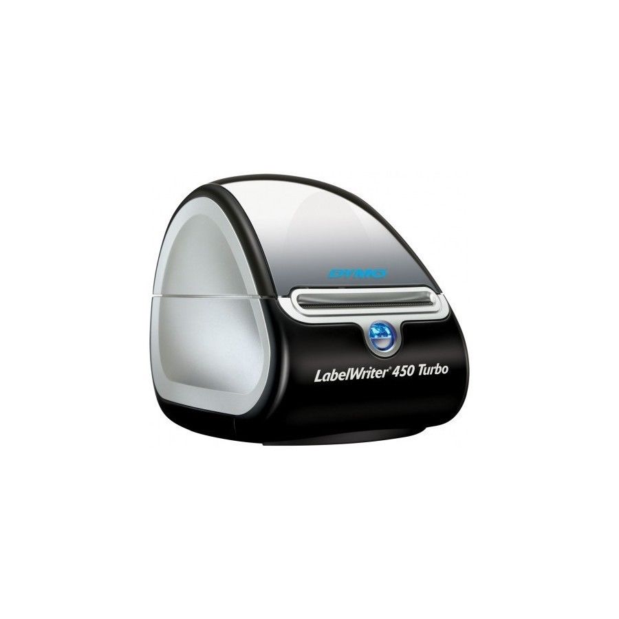 Dymo Labelwriter 450 Turbo Imprimante Detiquettes Papier Thermique Connectable Pc/mac Par Port Usb