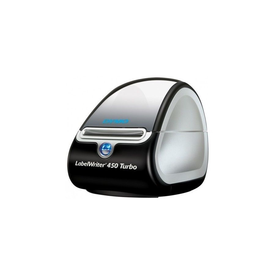 Dymo Labelwriter 450 Turbo Imprimante Detiquettes Papier Thermique Connectable Pc/mac Par Port Usb