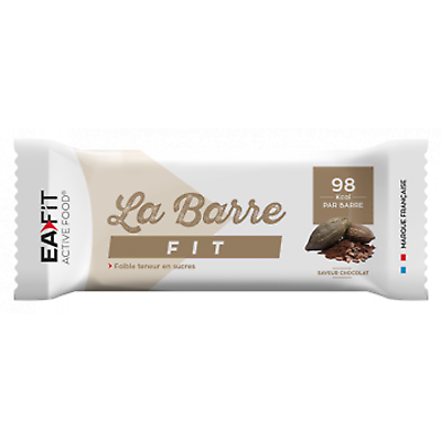 Eafit Barre Fit - Chocolat - 28 G - 33% De Proteines - 98 Kcal Par Barre -riche En Proteines - Faible Teneur En Sucres