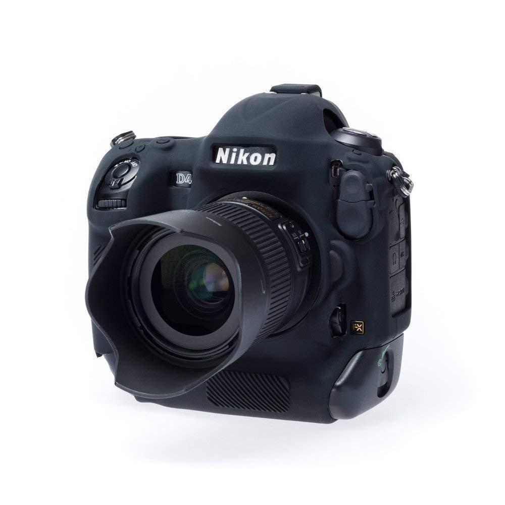 Easycover Coque Silicone Noir Pour Nikon D4d4s