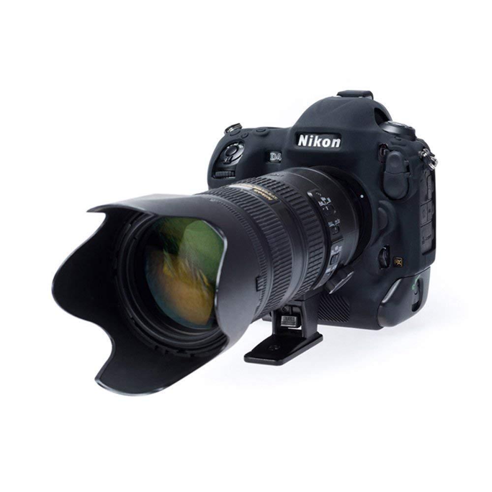 Easycover Coque Silicone Noir Pour Nikon D4d4s
